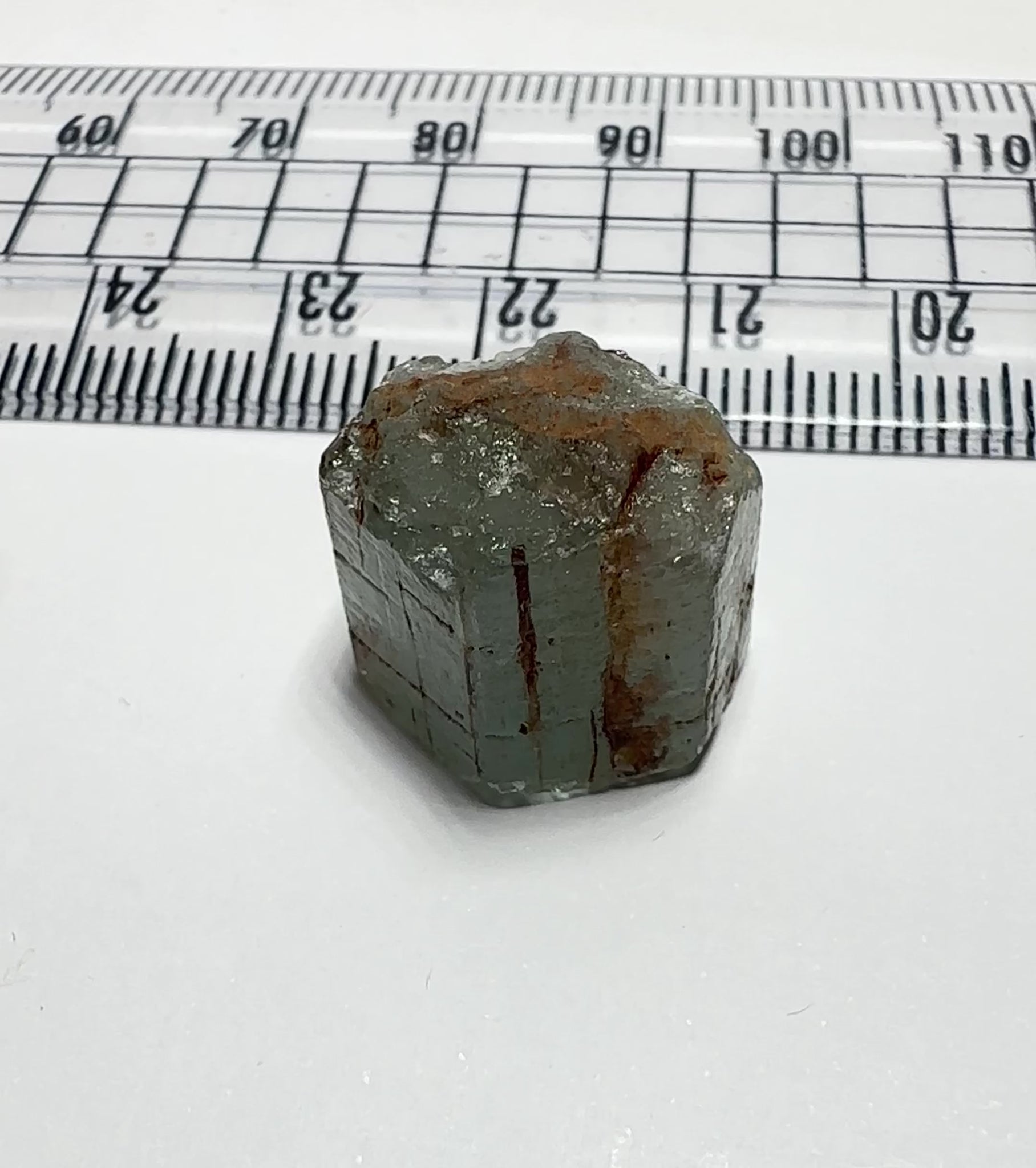 Aquamarine Crystal, 27.82ct, Tanzania