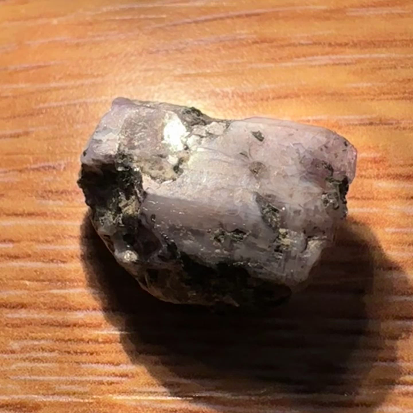 Alexandrite Crystal, 18.45ct, Manyara, Tanzania, Untreated Unheated